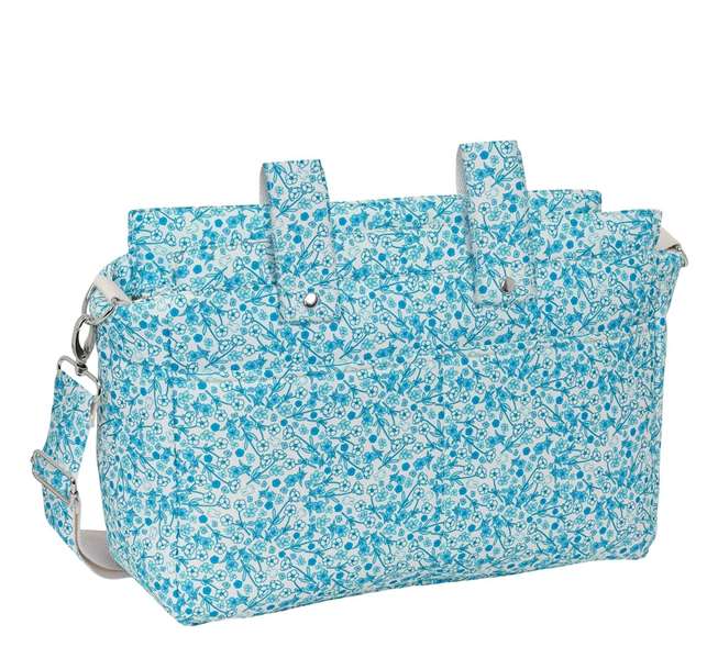 Safta Sac adaptateur pour landau réversible et réparable Miffy Mum Garden - 46 x 26 x 15 cm