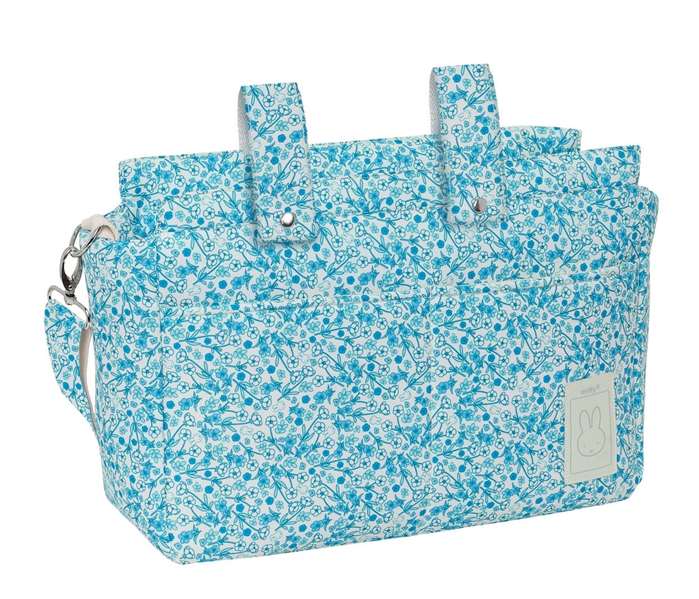 Safta Sac adaptateur pour landau réversible et réparable Miffy Mum Garden - 46 x 26 x 15 cm