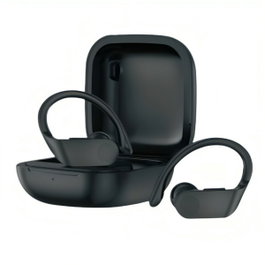 DAEWOO TWS Sport - Écouteurs Bluetooth avec crochet, noir
