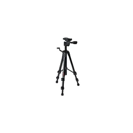 Bosch TT 120 - Trépied pour Laser Ligne en Aluminium, Hauteur Réglable 0.55 à 1.20 m, Tête Inclinable et Orientable à 360°, avec Niveaux à Bulle et Filetage 1/4"