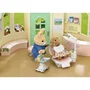 Sylvanian Families Dentiste et Accessoires - Papa Lapin Crème avec 14 accessoires