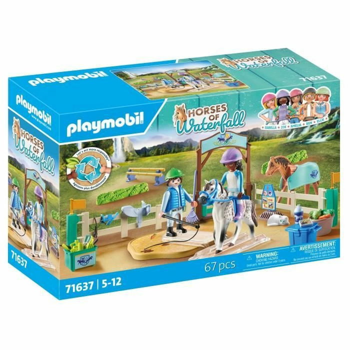 Playmobil Arène d'équitation Horses of Waterfall, 67 pièces Playmobil Arène d'équitation Horses of Waterfall, 67 pièces