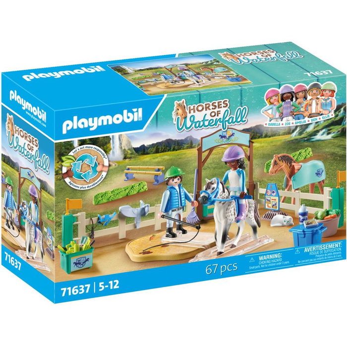 Playmobil Arène d'équitation Horses of Waterfall, 67 pièces Playmobil Arène d'équitation Horses of Waterfall, 67 pièces