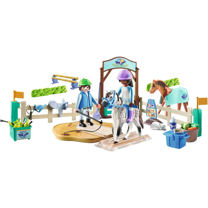 Playmobil Arène d'équitation Horses of Waterfall, 67 pièces Playmobil Arène d'équitation Horses of Waterfall, 67 pièces
