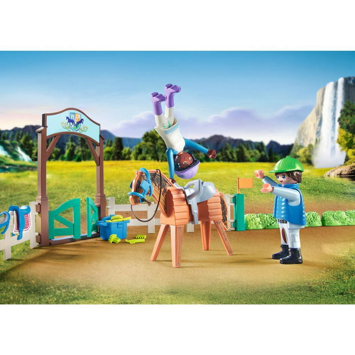 Playmobil Arène d'équitation Horses of Waterfall, 67 pièces Playmobil Arène d'équitation Horses of Waterfall, 67 pièces