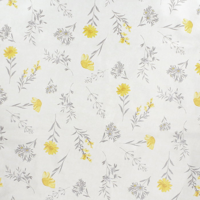 ORYX Nappe Ronde Ø140 cm Fleurs Jaunes