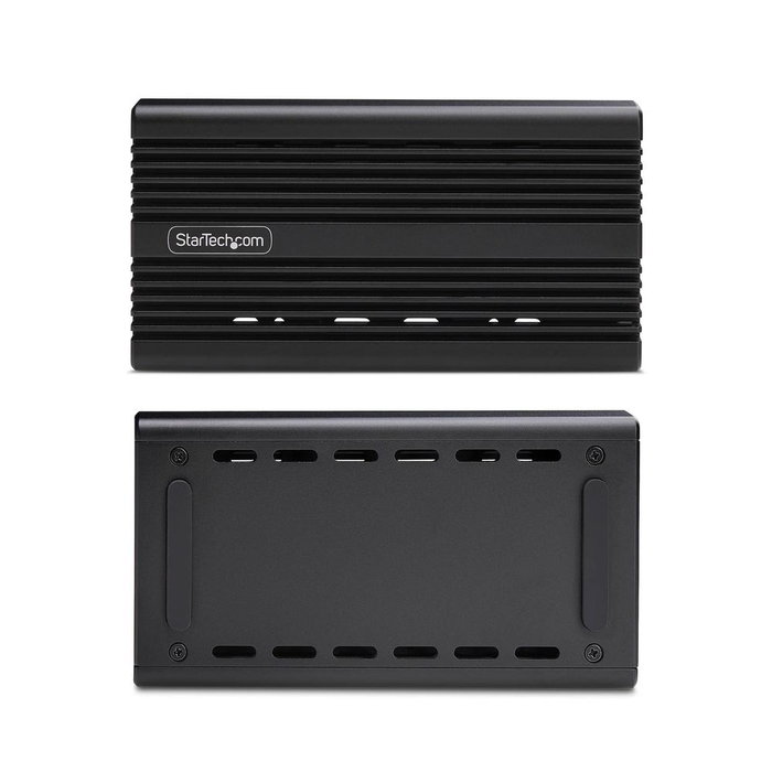 Startech Carcasse USB4 NVMe M.2 40Gbps pour SSD Externe - Compatible Thunderbolt 5/4/3 - Aluminium - Noir