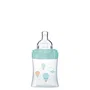 Dodie Sensation+ Biberon Anti-Colique 150 ml, Tétine Plate Débit 1, Vert Air, 0-6 Mois