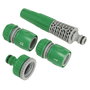 SATURNIA Lot d'irrigation plastique 4 pièces