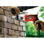Black + Decker KR1102K-QS Perceuse à percussion filaire 1100W avec coffret de rangement