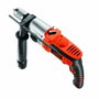 Black + Decker KR1102K-QS Perceuse à percussion filaire 1100W avec coffret de rangement