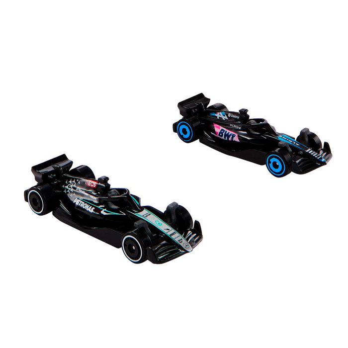 Hot Wheels Piste Racing F1 Reto de la Parrilla de Salida avec 2 véhicules Hot Wheels Piste Racing F1 Reto de la Parrilla de Salida avec 2 véhicules