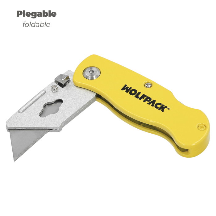 WOLFPACK LINEA PROFESIONAL Cutter Pliable Lame Trapézoïdale 155 mm