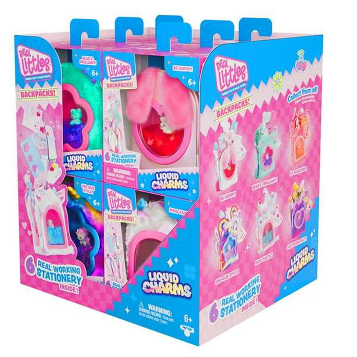 Cefa Mini Sac à Dos en Peluche Liquid Charms Assorti Cefa Mini Sac à Dos en Peluche Liquid Charms Assorti
