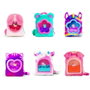 Cefa Mini Sac à Dos en Peluche Liquid Charms Assorti