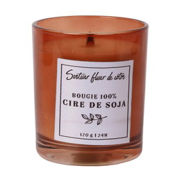 Home Deco Factory Bougie en Cire de Soja Fleur de Coton