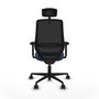 Piqueras y Crespo Chaise de Bureau Mardos Blue Marine