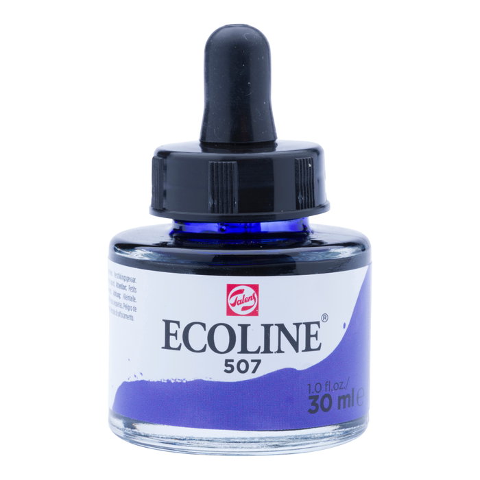 Ecoline Aquarelle Liquide Bleu Ultramar Violeta 507 - 30 ml Ecoline Aquarelle Liquide Bleu Ultramar Violeta 507 - 30 ml