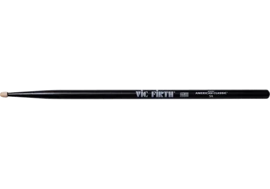 VICFIRTH American Classic 5A Baguettes avec finition noire Vicfirth VICFIRTH American Classic 5A Baguettes avec finition noire Vicfirth
