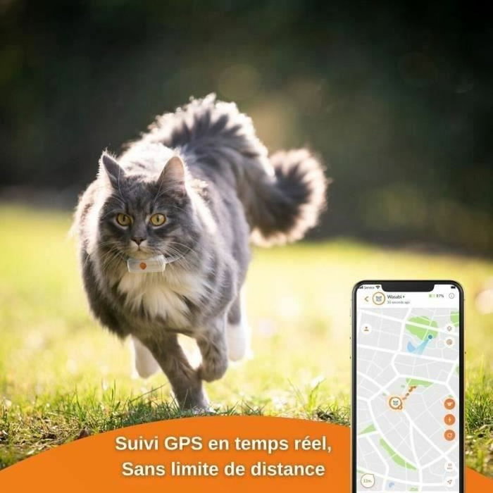 Weenect Weenect XS White Edition 2023 - Traceur GPS pour Chat
