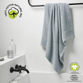 Today Maxi drap de bain Organic Coton Acier 90 x 150 cm