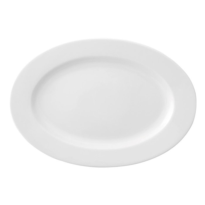 Ariane Plato Oval Prime Porcelana Blanco 32x25 cm Cerámica Brillante, 100% Higiénico, Apto Microondas y Horno Ariane Plato Oval Prime Porcelana Blanco 32x25 cm Cerámica Brillante, 100% Higiénico, Apto Microondas y Horno