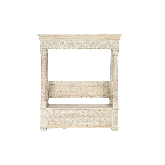 Home ESPRIT Banc Esprit Naturel en Bois de manguier Indien