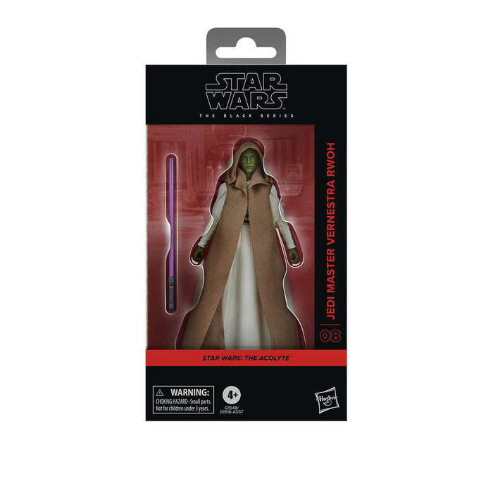 Hasbro Star Wars The Black Series Figure de Collection Maître Jedi Vernestra Rwoh The Acolyte 15 cm