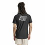 T-shirt à manches courtes homme Adidas Running Ice Cream Graphic Noir