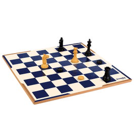 DEQUBE Plateau d'échecs 40x40 cm