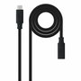 Câble USB NANOCABLE USB 3.2 GEN2x2 100W C/M-H Noir 2 m