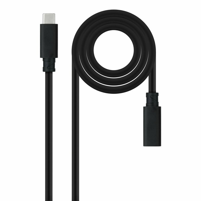 Câble USB NANOCABLE USB 3.2 GEN2x2 100W C/M-H Noir 2 m