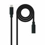 Câble USB NANOCABLE USB 3.2 GEN2x2 100W C/M-H Noir 2 m