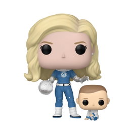Funko POP! Marvel Les Quatre Fantastiques : Femme Invisible & Franklin