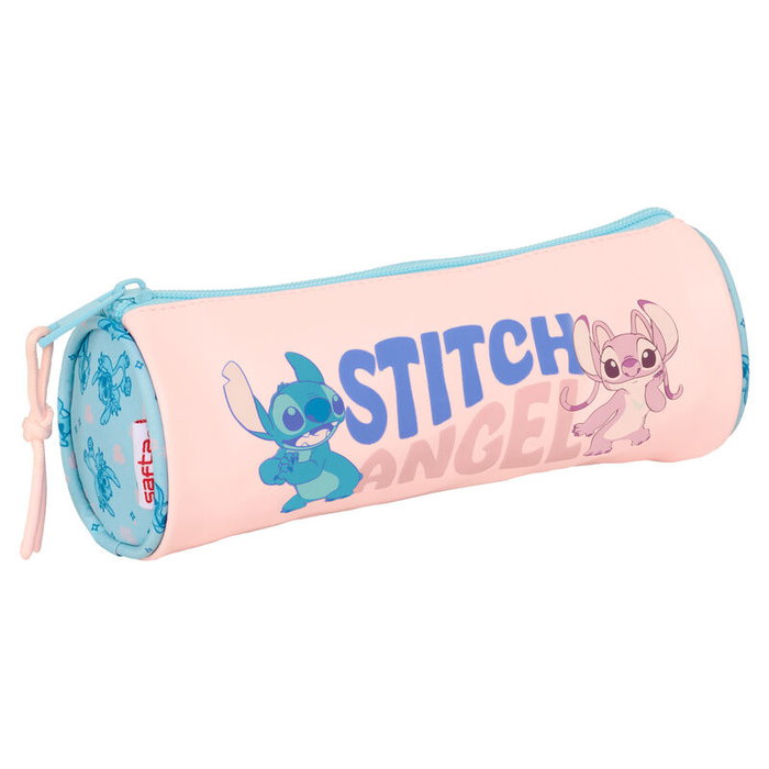 Safta Fourre-tout Rond Lilo & Stitch Ohana Bleu clair
