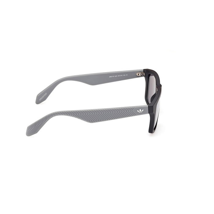 Adidas Sport OR0115 Lunettes de Soleil Unisexe Carrées Gris/Noir 54mm