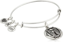 Alex and Ani Pulsera Prosper Argentée 17,5 cm