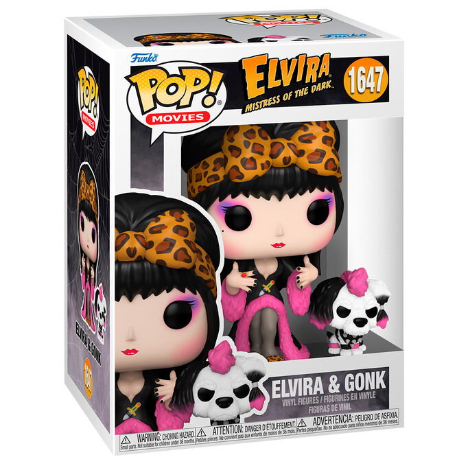 FUNKO Figura POP Elvira Mistress of the Dark Elvira & Gonk FUNKO Figura POP Elvira Mistress of the Dark Elvira & Gonk