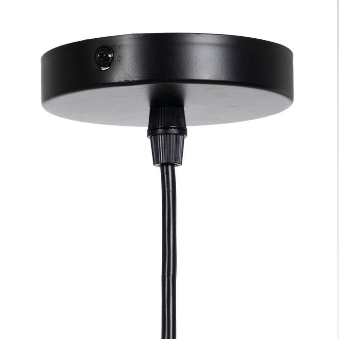BigBuy Home Suspension Noir Naturel Bois Fer BigBuy Home Suspension Noir Naturel Bois Fer