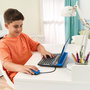 V-Tech Ordinateur Éducatif Bilingue Français/Espagnol-Anglais Genio XL 80-581247 - 160+ Activités, Clavier QWERTY, 5 Ans et Plus