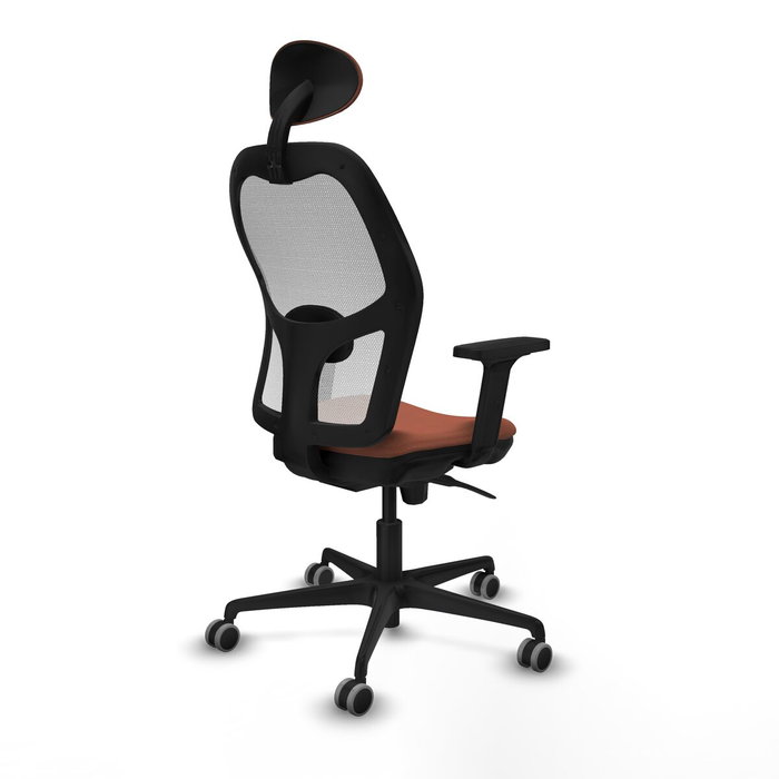 Piqueras y Crespo Chaise de Bureau 2D036G1 Blanc Marron
