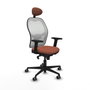 Piqueras y Crespo Chaise de Bureau 2D036G1 Blanc Marron