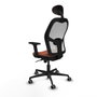 Piqueras y Crespo Chaise de Bureau 2D036G1 Blanc Marron