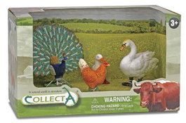 COLLECTA Vie à la ferme en boîte ouverte - 4 pièces