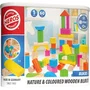 Heros - Blocs de Construction en Bois Colorés - 100% Certifié FSC - 60 Pièces - À Partir de 1 An - Boîte de Rangement