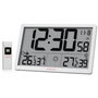 Kienzle Jumbo NEO LCD Weather Wall Clock blanc