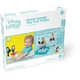 Disney Baby - Mickey - Trotteur Bébé Évolutif et Pliable 2-en-1 avec Centre d'Activités Amovible, Jeu d'Éveil Lumineux et Musical - Cadeau Bébé