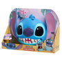 Just Play Disney Stitch Masque Interactif Parlant avec plus de 25 Phrases – Inclut Piles – Anglais, Français, Allemand, Italien, Portugais, Espagnol