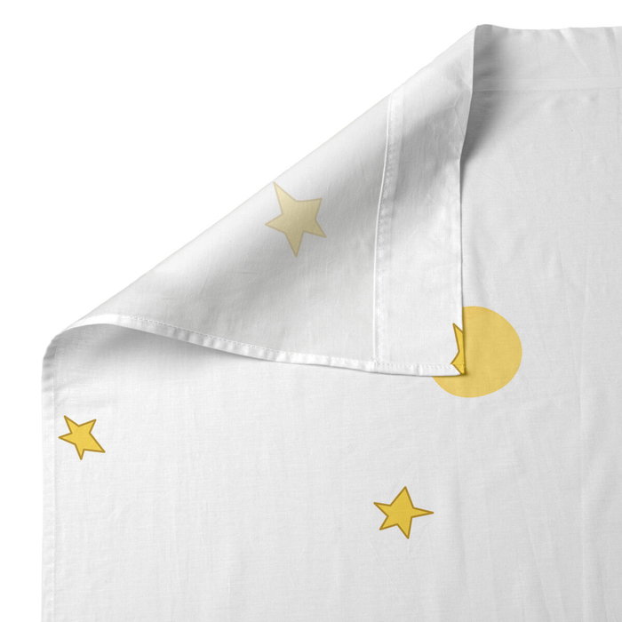 Jeu de draps pour berceau HappyFriday LE PETIT PRINCE Multicouleur Lit 1 persone