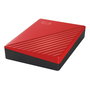 Disque Dur Externe Western Digital My Passport Rouge 4 TB HDD
